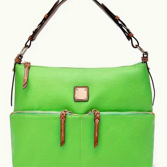 NWOT~ Gorgeous brightly colored Tote/ Shoulder/ Handbag, Multi Pocket Bag - Picture 8 of 8